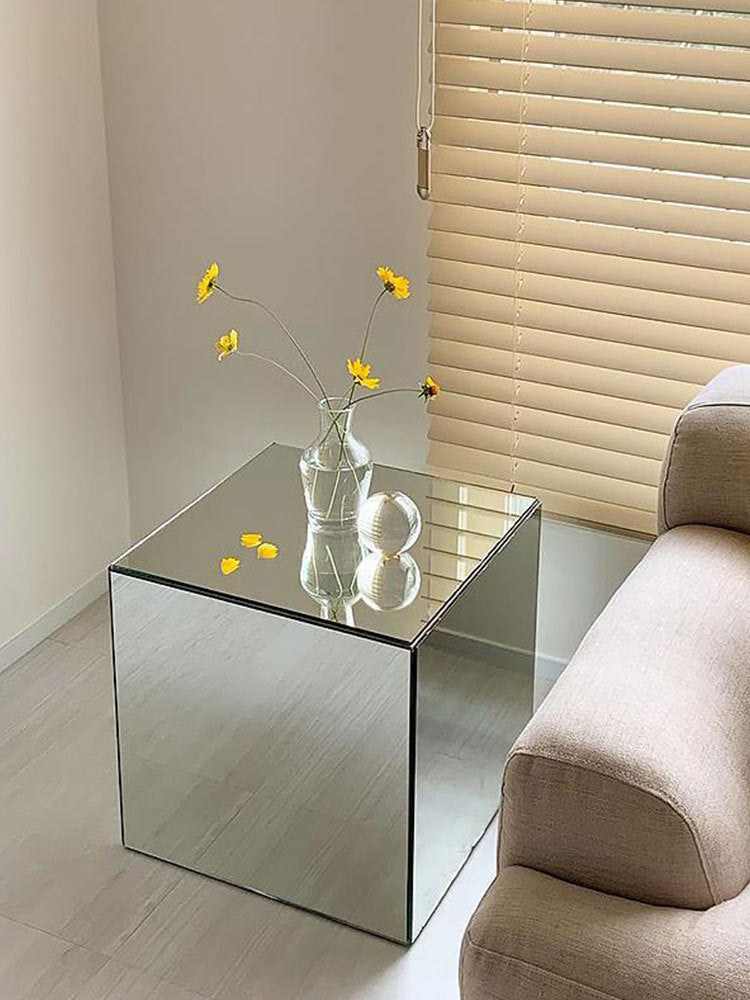 Mirror Cube Table