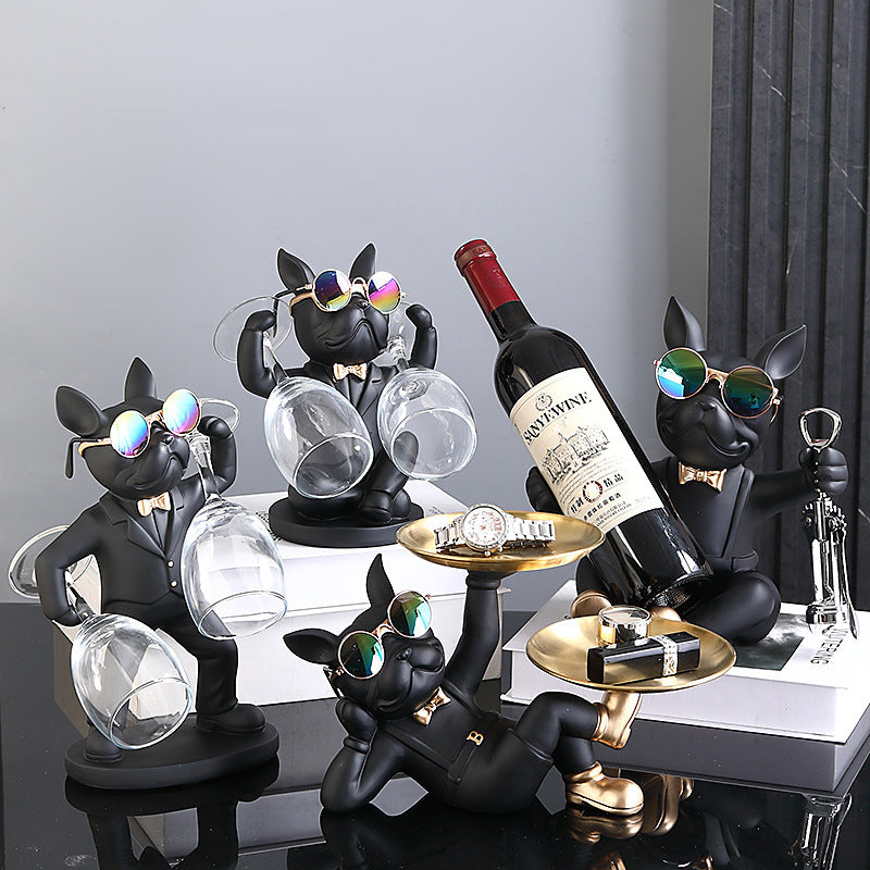 Rex Dog Wine Holder