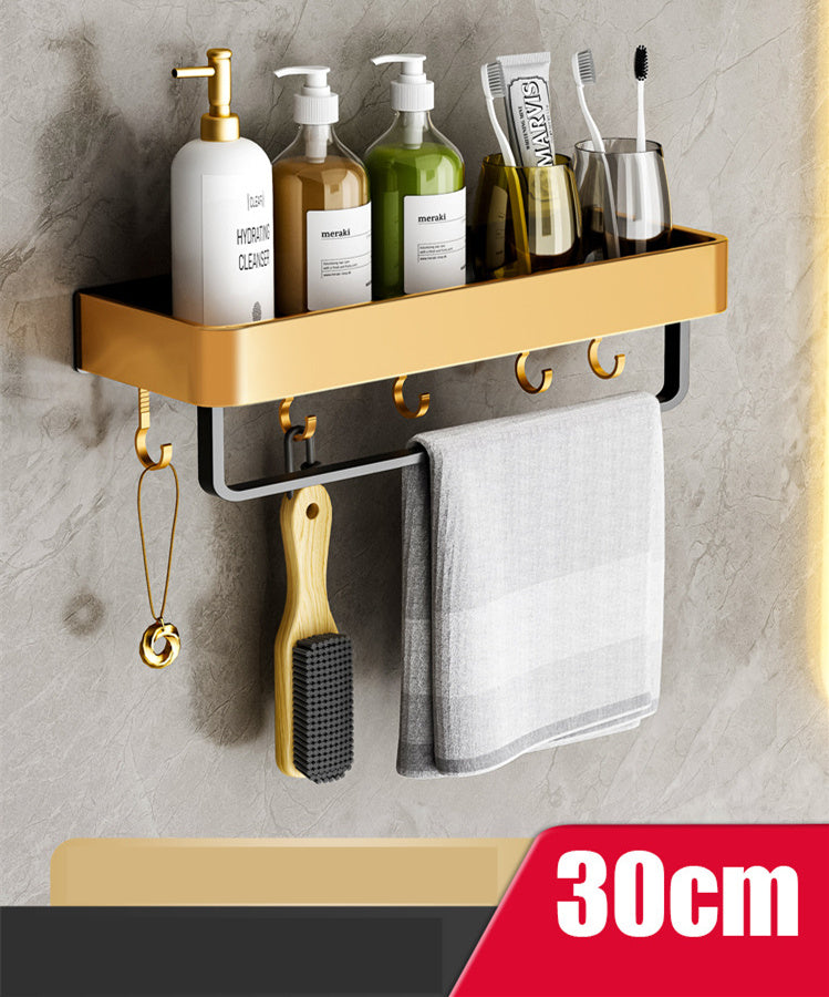 Bathroom Organiser And Towel Rack