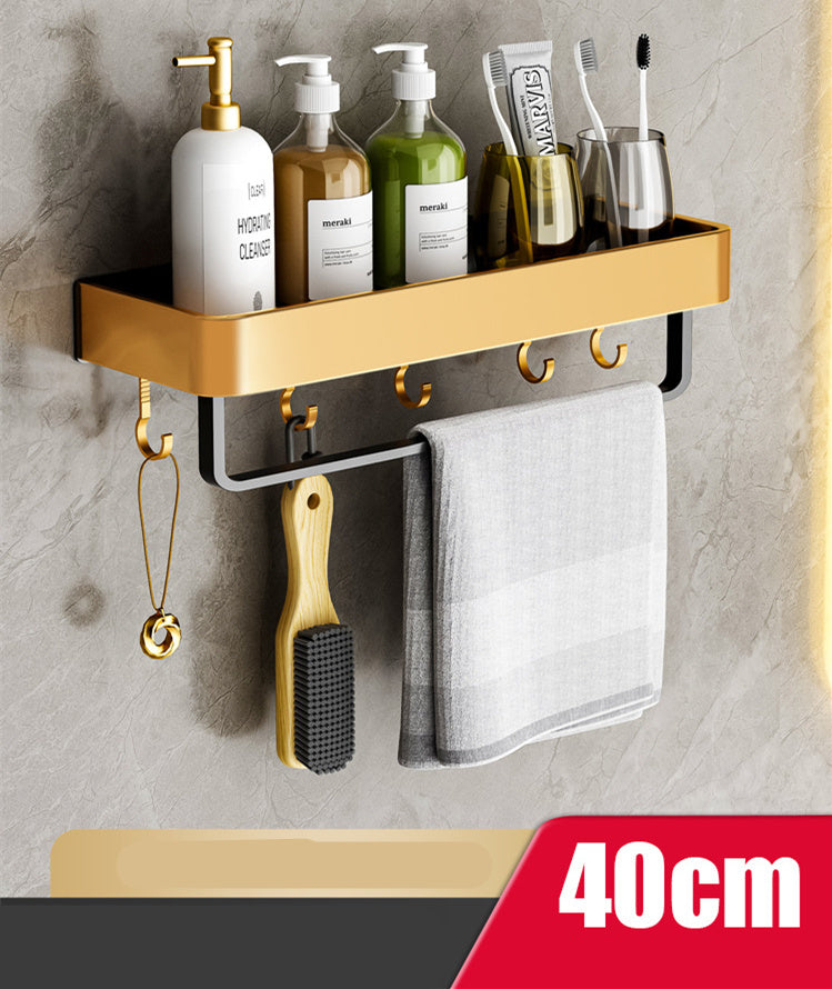 Bathroom Organiser And Towel Rack