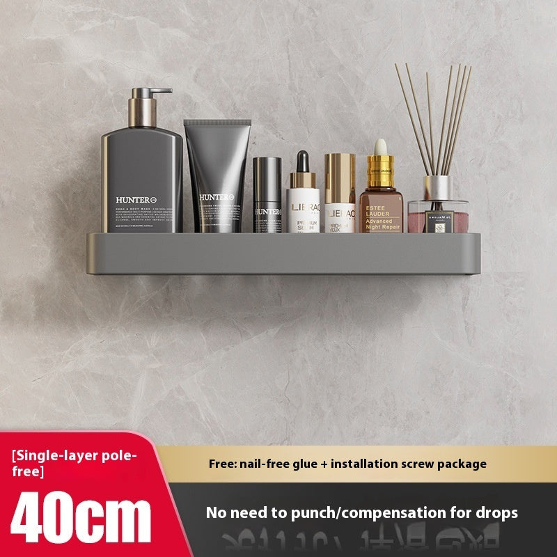 Bathroom Organiser Rack With Towel Holder
