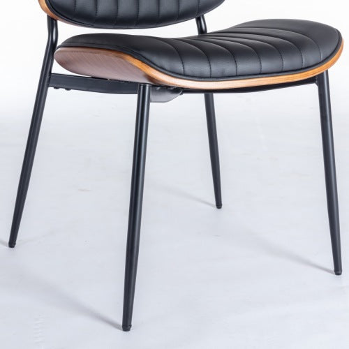 Set Of Two Black Office Chairs