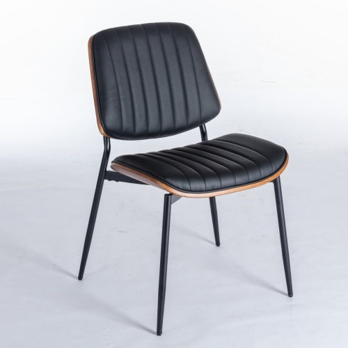 Set Of Two Black Office Chairs