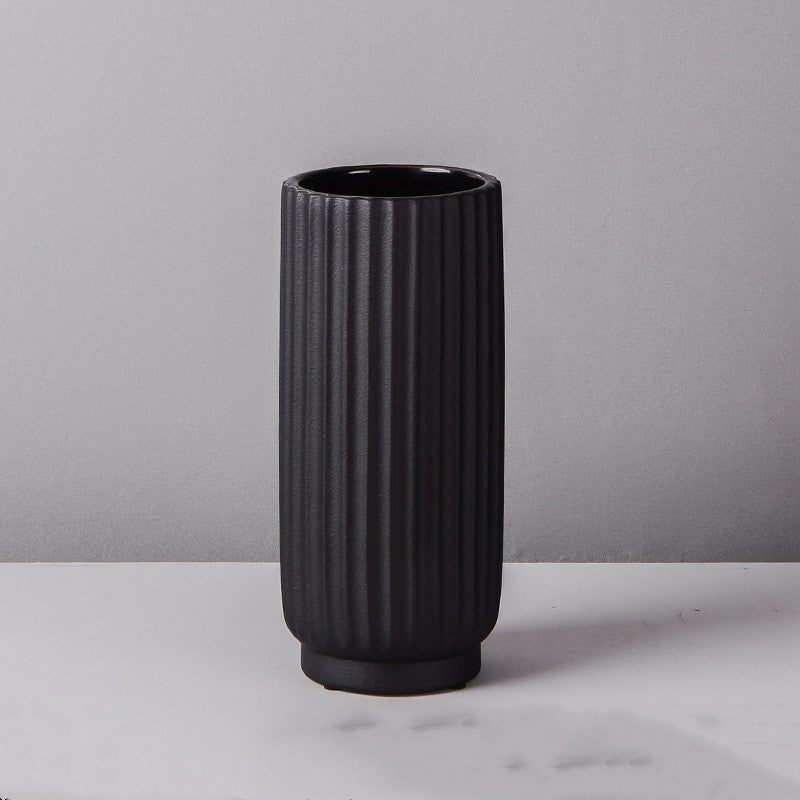 Black Modern Vase Decoration