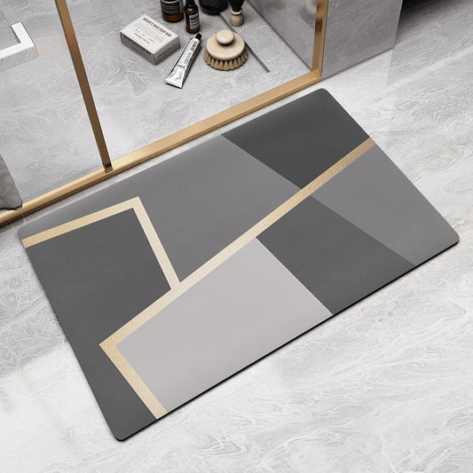 Patterned Bath Mat