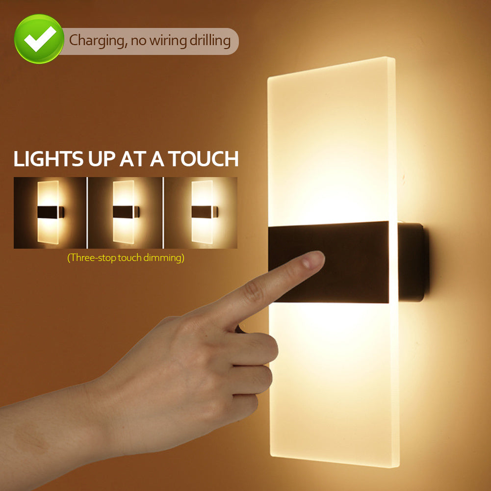LED Sensing USB Wall Light