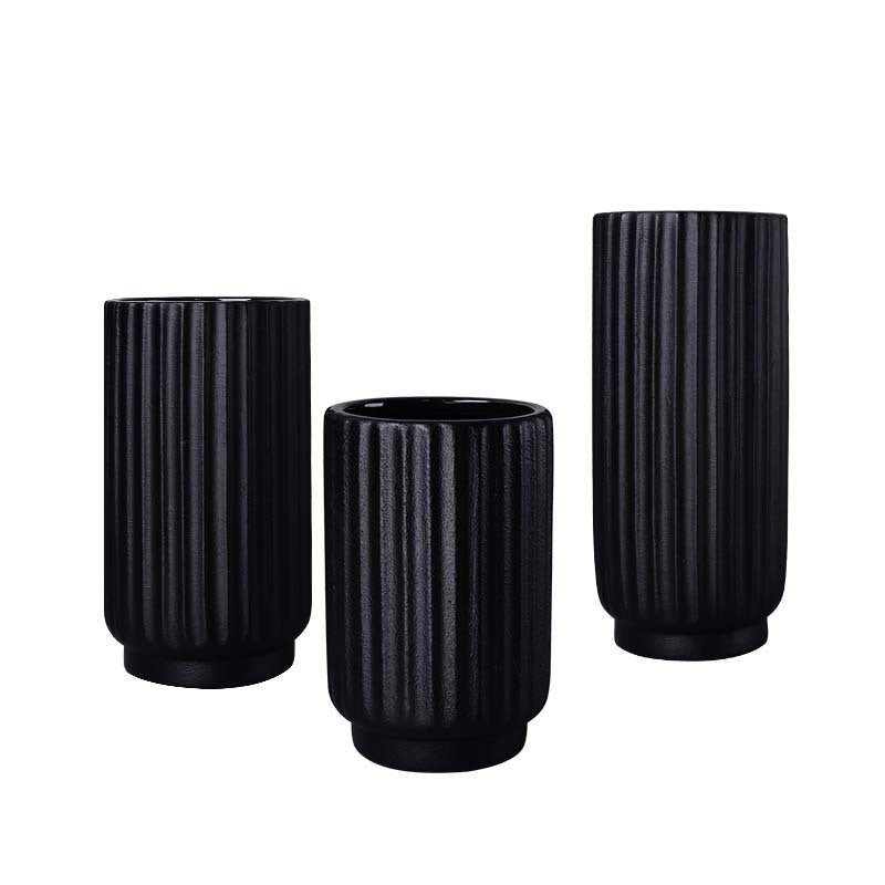 Black Modern Vase Decoration
