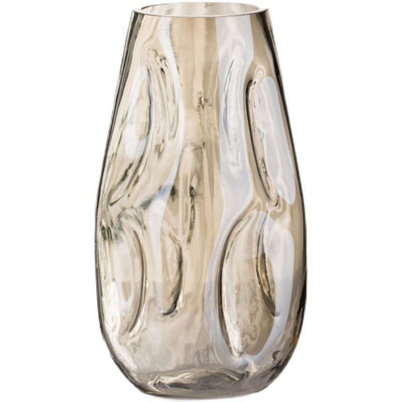 Creative Simple Glazed Glass Vase