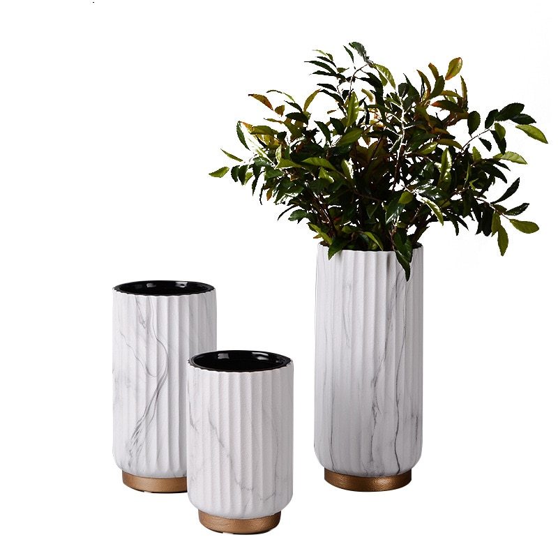 Modern Minimalist White Vase