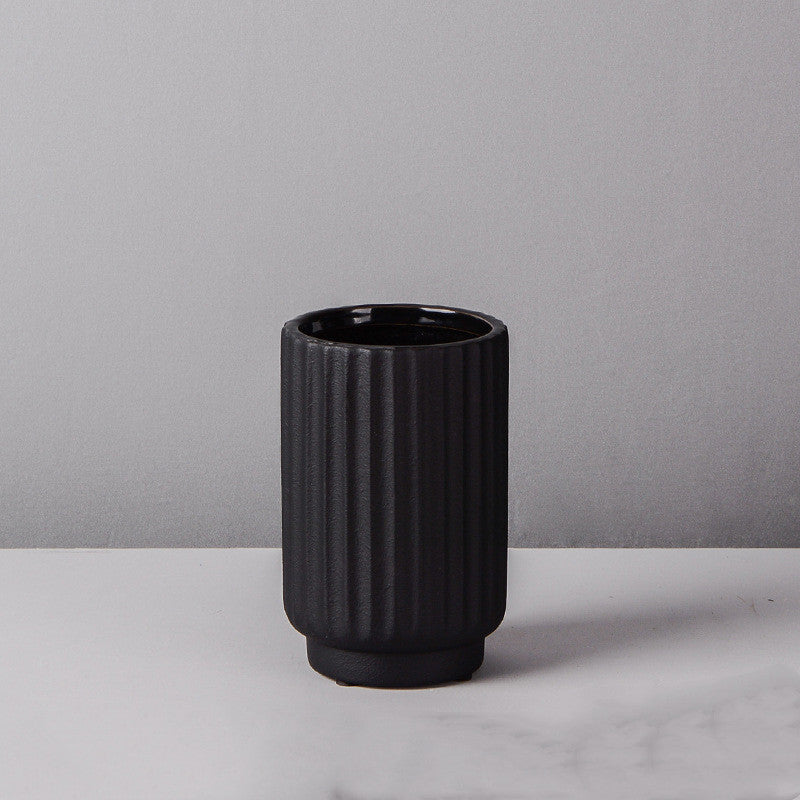 Black Modern Vase Decoration