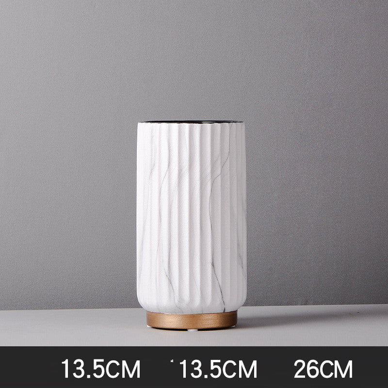 Modern Minimalist White Vase