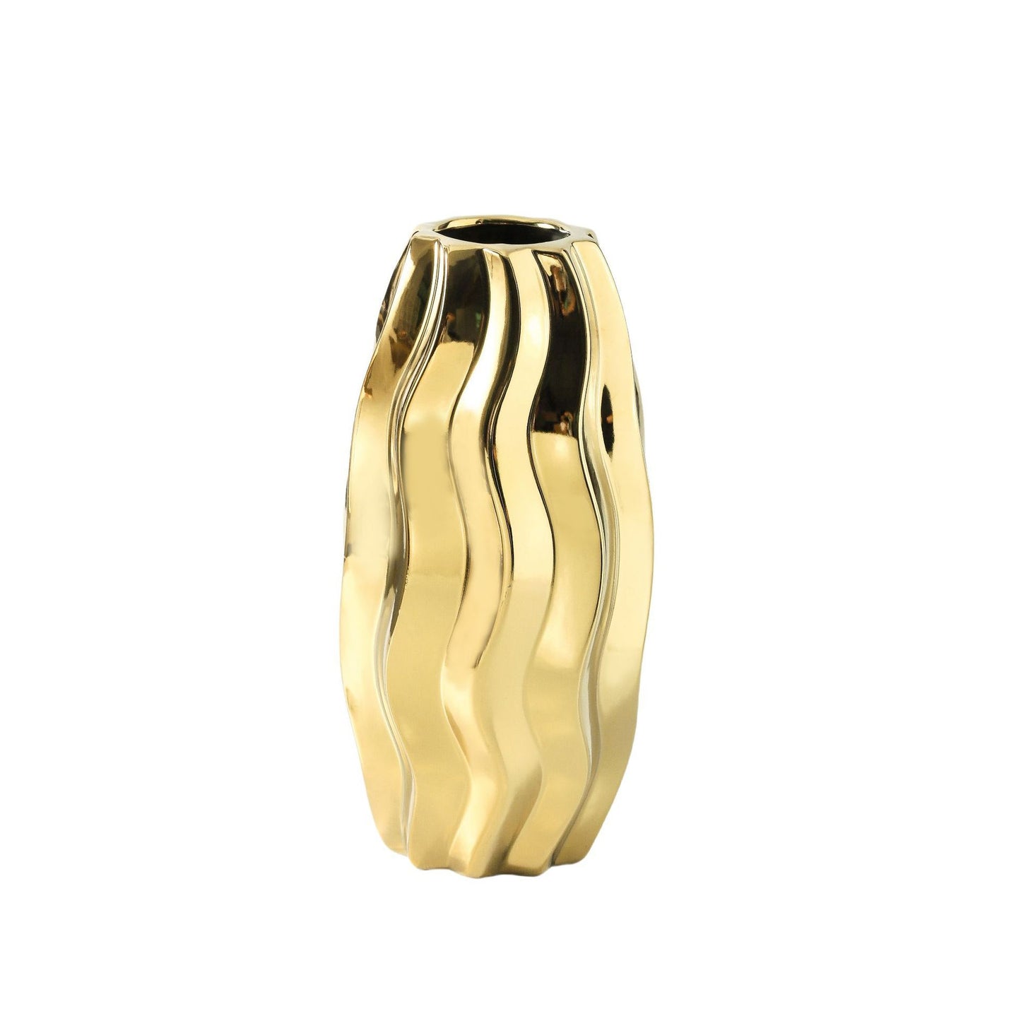 Unique Gold Vases