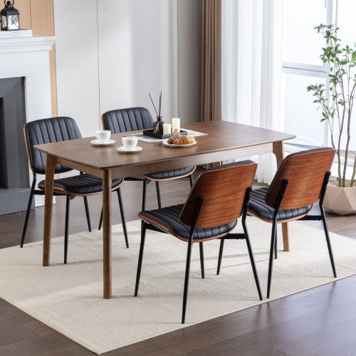 Set Of Two Black Office Chairs