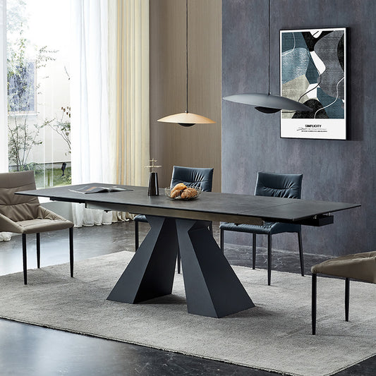 Retractable Slate Boardroom Table