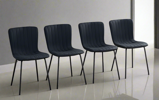 Minimalist Set Of Four Chairs
