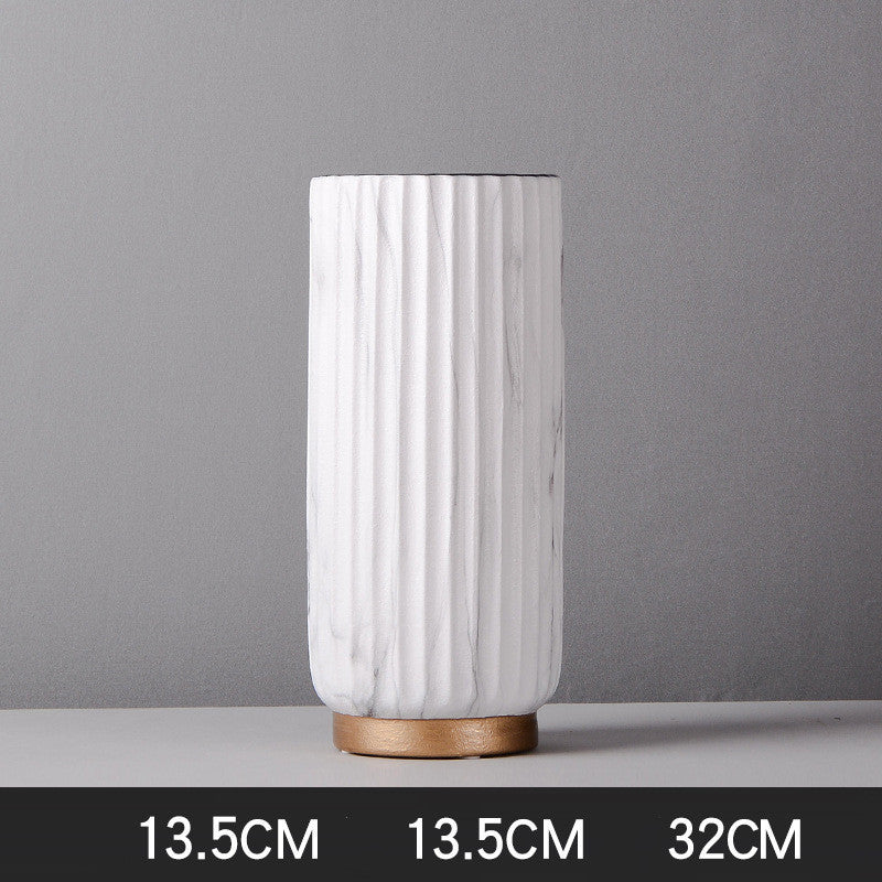 Modern Minimalist White Vase