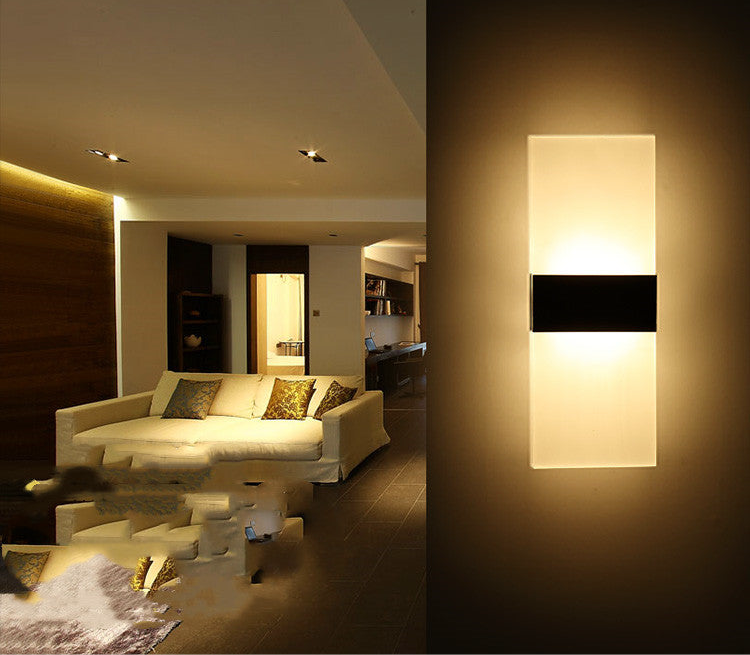 LED Sensing USB Wall Light