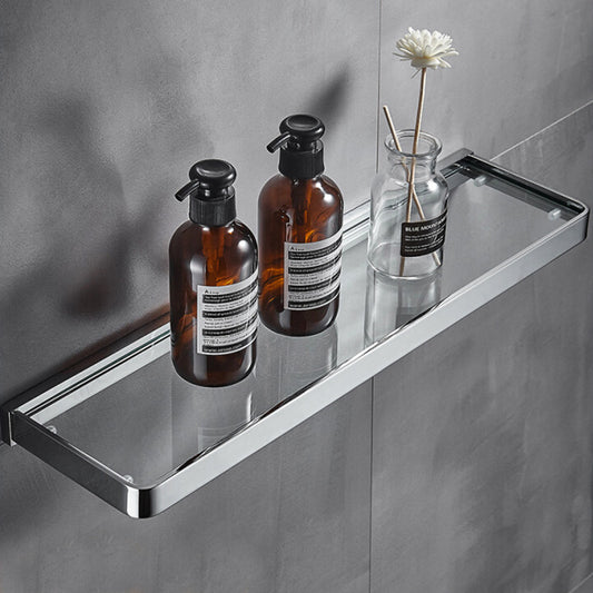 Bathroom Glass Organiser Rack
