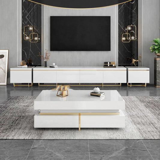 Modern Multifunctional Coffee Table And TV Cabinet