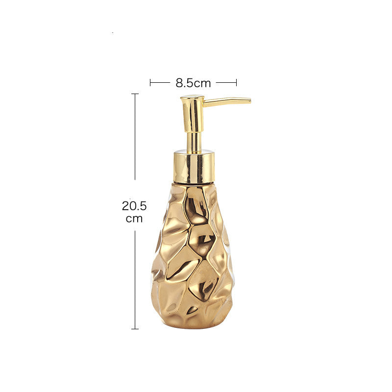 Creative Golden Bathroom Set