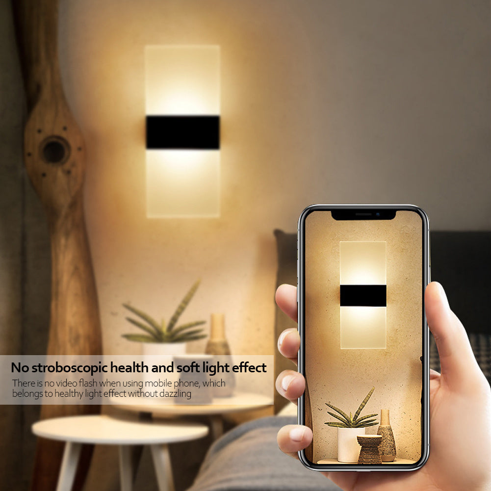 LED Sensing USB Wall Light
