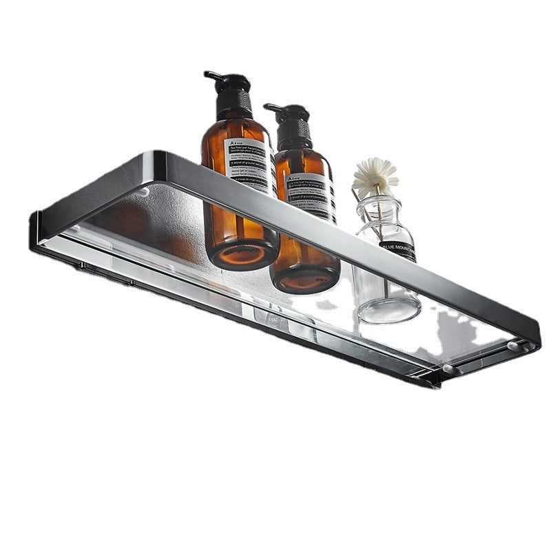 Bathroom Glass Organiser Rack